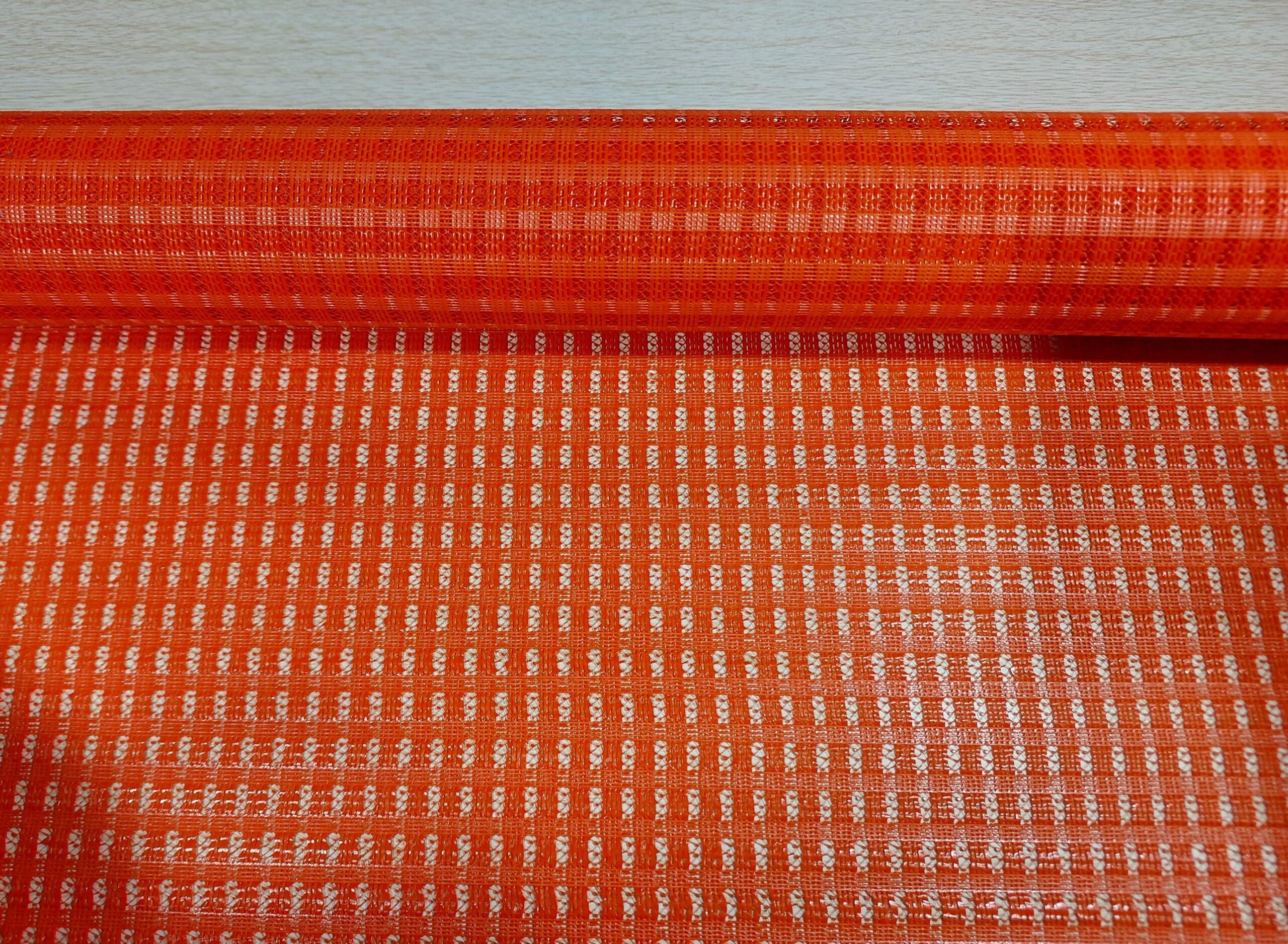 Tela Trançada ou Treliça 50 x 140 cm - Laranja