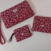 Conjunto Carteiras 3 Peças - Oncinha Pink