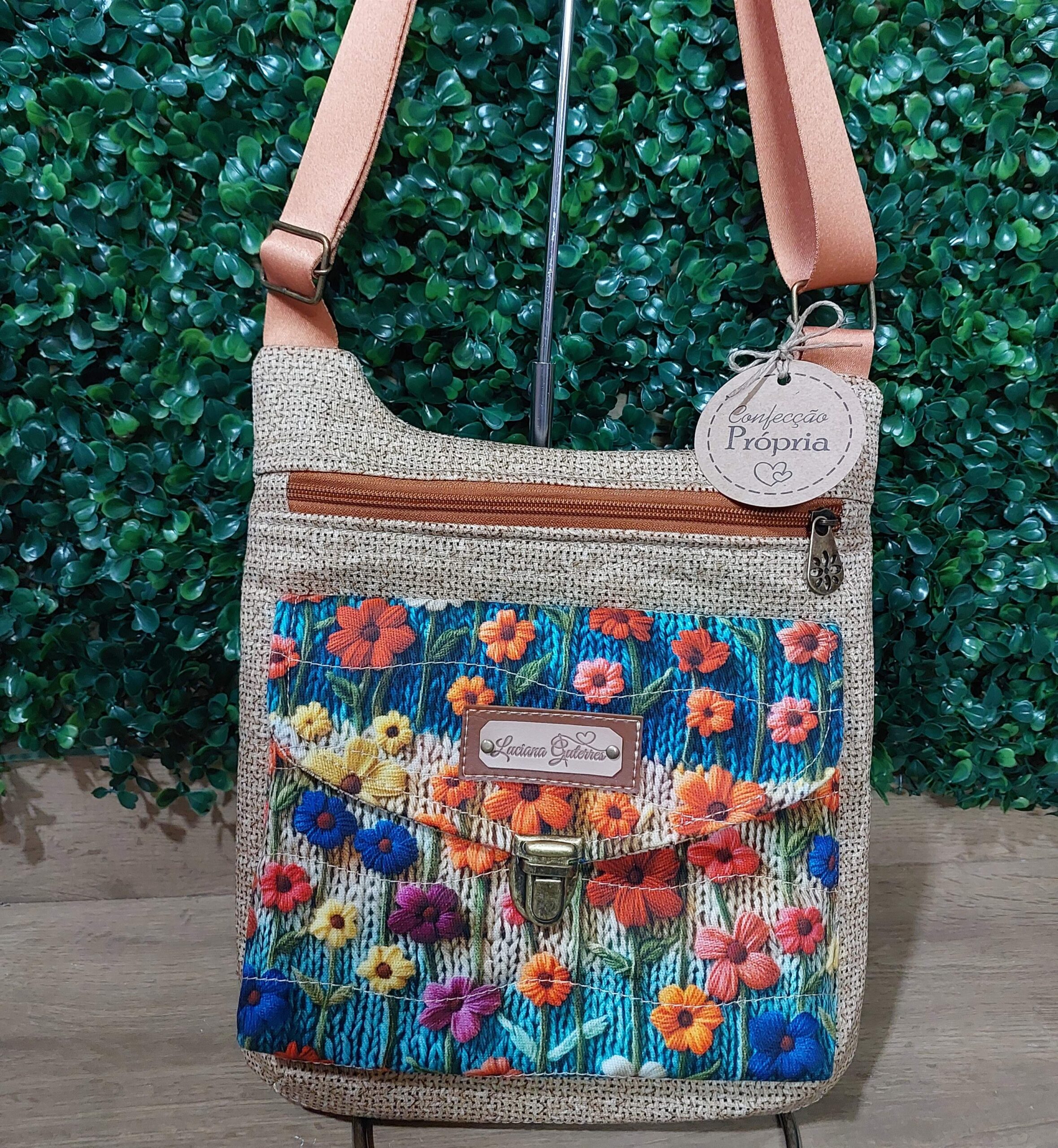 Bolsa Vanessa - Bege c/ Floral