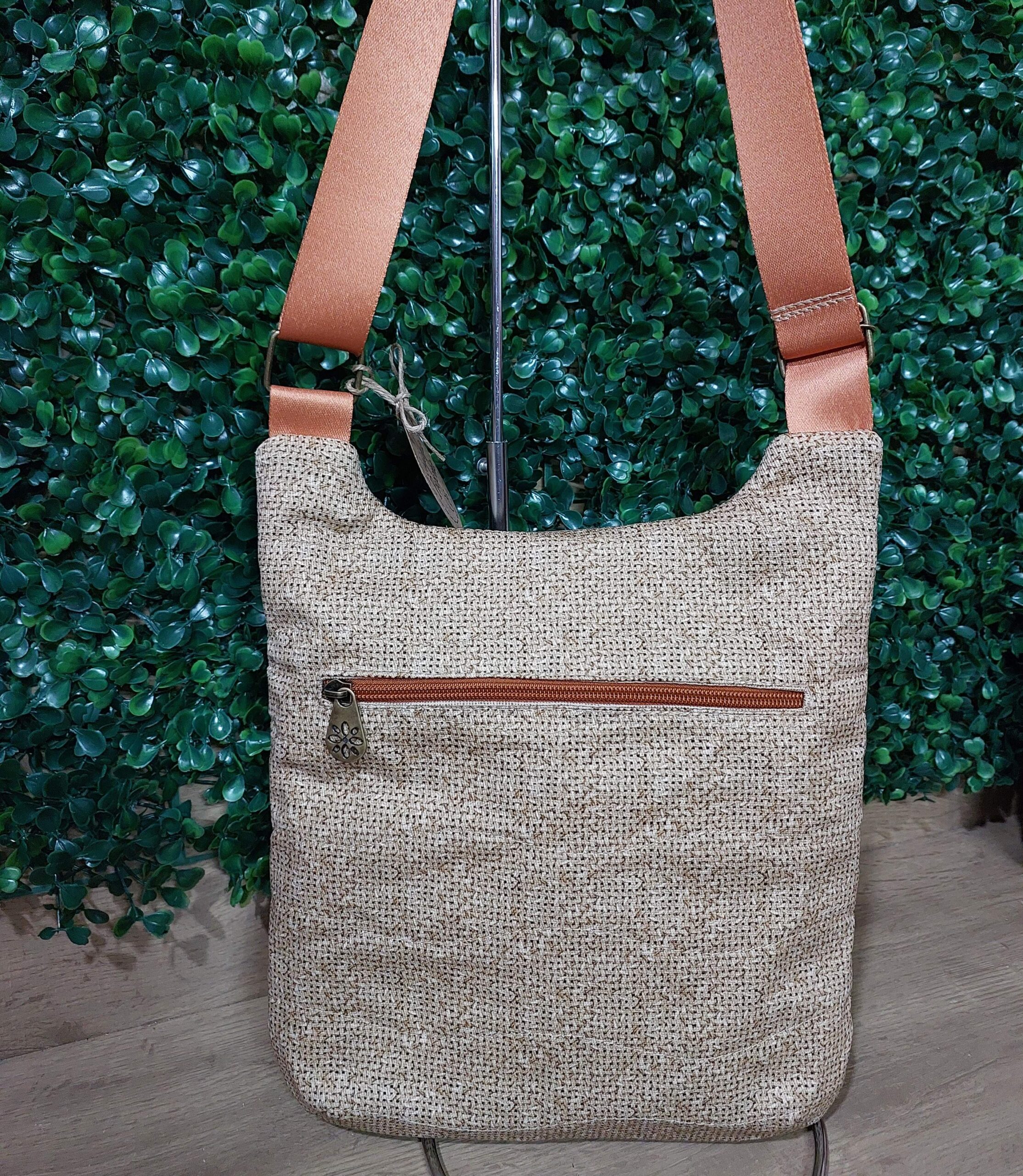 Bolsa Vanessa - Bege c/ Floral - Imagem 3