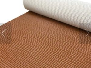 Sintético Fendi 1.0 Textura Ondulado Caramelo  - 0,50 x 1,40 mt