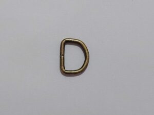 Meia Argola 15 mm - Ouro Velho