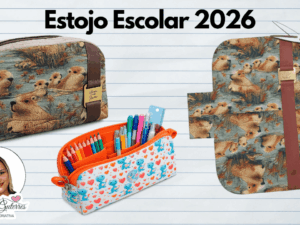 Molde PDF Estojo Escolar 2026